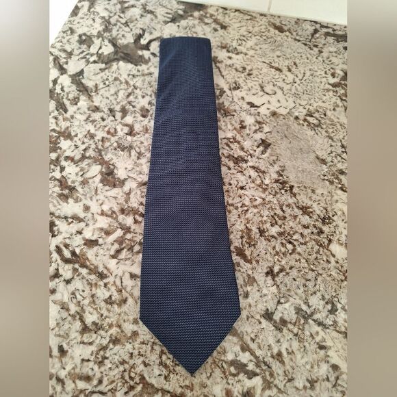 Escada blue silk tie - Picture 2 of 7